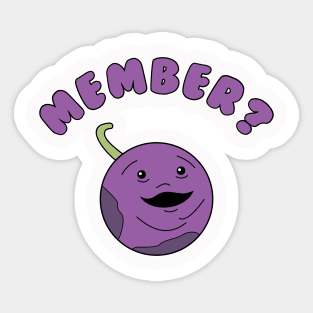 Member berries Sticker